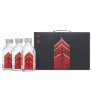 三两（150）京华都 小酒版白酒 53度清香型 150ml*3瓶