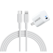 ANKER安克 快充充电器套装PD20W快充电头MFi认证兼18W iPhone12/11/Xsmini手机C-L数据线
