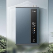 预售：Midea 美的 16升燃气热水器 天然气 超一级能效节能 水伺服恒温 JSLQ27-16LNT