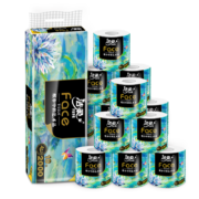 需抢券：洁柔 艺术油画卫生纸 4层200g*10卷21.90元包邮