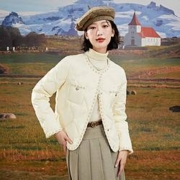 12日10点：CHIU·SHUI 秋水伊人 女士小香风羽绒服 622410M153006014