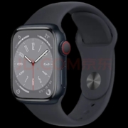 再降价、京东百亿补贴：Apple 苹果 Watch Series 8 GPS款 智能手表 41mm 午夜色铝金属表壳 午夜色硅胶表带（GPS、血氧、EC