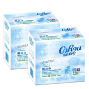 可心柔（COROU）润+V9婴儿保湿柔纸巾新生宝宝手口用超柔面巾纸 10包 X 60抽