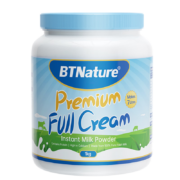 概率券：BTNature 蓝胖子 儿童全脂奶粉 1kg/罐