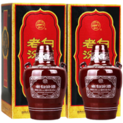 汾酒【酒厂直供】53度老白汾酒（10）475ml*2盒 清香型白酒
