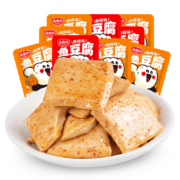 plus会员、需首购：金磨坊 湖南麻辣豆干鱼豆腐 50包混合味 450g/袋