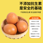 父子源可生食新鲜鸡蛋无菌蛋40枚2.2kg无腥味礼盒装1件装