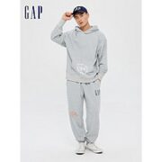 Gap 盖璞 男女装LOGO法式圈织软连帽卫衣 809005