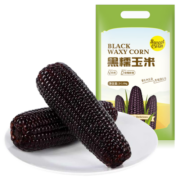 京百味 吉林黑糯玉米棒 8根装 1.6~1.8KG 2023新玉米 冷藏玉米 健康轻食