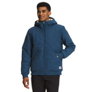 库存浅，The North Face 北面 Cuchillo 男士连帽保暖外套 蓝色L码