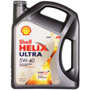 PLUS会员：Shell 壳牌 Helix Ultra系列 超凡灰喜力 5W-40 SP级 全合成机油 4L 新加坡版*2件