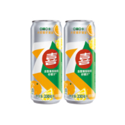 百事可乐 7喜无糖小柑橘 柠檬味碳酸饮料 330ml*2罐