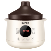 苏泊尔（ SUPOR）电炖锅家用电砂锅煲汤锅炖汤锅紫陶内胆快速炖大容量可预约电炖盅煮粥锅 5L容量 DG50YC851