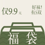 11点：NEARKINS/妮轻 福袋5双装随机袜