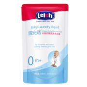 露安适（Lelch）婴儿新生儿洗衣液 全家可用衣物纤维爽身洗衣液袋装补充装500ml