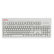 CHERRY 樱桃G80-3000/3494 机械键盘游戏办公兼用无钢板结构全尺寸樱桃复古机械键盘 白色 茶轴