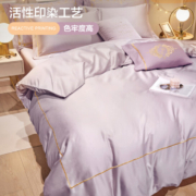 Beyond·live 博洋·生活 吉安 双面60S新疆长绒棉床上四件套 1.5米