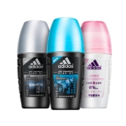 夏日必备，Adidas 阿迪达斯 男女款清新走珠止汗露 50mL