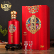 浏阳河 珍酿 53度酱香型白酒500mL*6瓶 礼盒装 整箱含3礼袋