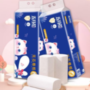 京喜APP、需抢券：May Flower五月花 家用无芯卷纸 卫生纸擦手纸 79g*12卷 145*130mm