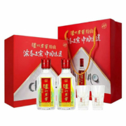 泸州老窖 特曲2018年生产 中华老字号小酒 纯粮酿造 50ml*2瓶礼盒装带酒杯 中秋送礼