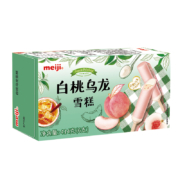 明治（meiji）白桃乌龙雪糕 69g*6支 彩盒装