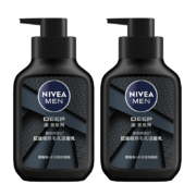 京东百亿补贴：Nivea 妮维雅 Deep深黑系列 男士控油细致毛孔洁面乳150g*2瓶