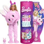Barbie 芭比 Cutie Reveal系列 毛绒娃娃 附带小玩具
