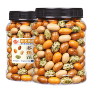 plus会员：每果时光鱼皮花生400g