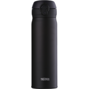 膳魔师（THERMOS）保温杯男女不锈钢水杯子大容量保冷防漏弹盖学生情侣杯JNL系列 磨砂黑(502-ALB) 500ml