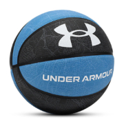 PLUS会员：UNDER ARMOUR 安德玛 橡胶篮球 蓝色 7号/标准