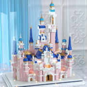 超级补贴：聚乐宝贝 迪士尼儿童城堡积木 2500粒