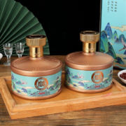白水杜康  御窖江山图 52度白酒浓香型 500ml*2瓶