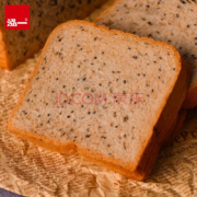 概率券：泓一 奇亚籽黑全麦吐司 100g*3袋