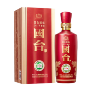 国台 国标 53度酱香型白酒 500ml 2017年酿造单瓶