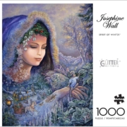 空灵之美，Buffalo Games Josephine Wall艺术家联名系列 冬之灵（闪粉版） 1000片拼图