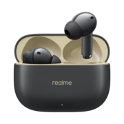 真我（realme）真我Buds T300 真无线蓝牙耳机 30dB舒适降噪 40小时长续航 华为苹果手机通用 动感黑