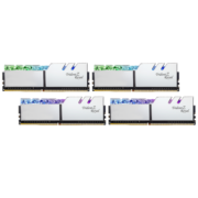 芝奇（G.SKILL）64GB(16Gx4)套装 3600频率 DDR4 台式机内存条/皇家戟RGB灯条(花耀银)