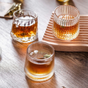 莱妙依 威士忌玻璃杯 随机花纹*1个