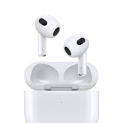 Apple AirPods (第三代) 配闪电充电盒 无线蓝牙耳机 Apple耳机 适用iPhone/iPad/Apple Watch