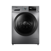 美的（Midea）【金榜推荐】10公斤滚筒全自动变频超薄洗衣机 巴氏除菌除螨洗大容量家用 智能家电 以旧换新 10KG【感应式净螨】 MG100VT55DY