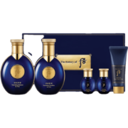 京东百亿补贴： The history of Whoo 后 拱辰享君后男士水乳5件套（滋养液140ml+20ml+滋养乳100ml+20ml+洁面奶40ml）