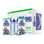 PLUS会员：欧亚 纯牛奶250g*16盒整箱 *3件