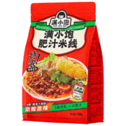 满小饱肥汁米线长沙拌粉方便速食夜宵年货KKV 肥汁米线 310g*3袋