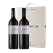拉菲（LAFITE）奥希耶西雅干红葡萄酒 750ml*2 双支礼盒装
