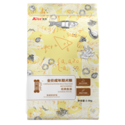 艾尔（Aier）狗粮经典鱼油全价成年期全犬种通用成犬粮 2.5kg5斤