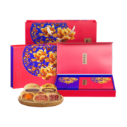 嘉华 月饼 滇式月饼精装礼盒760g*2件