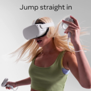 Oculus Quest 2 VR虚拟现实一体机 游戏系统 256GB  直邮含税到手￥2297.26