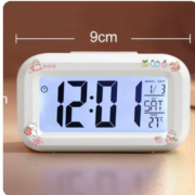 聚划算百亿补贴：张家尚品 迷你款电子闹钟 温度版+倒计时