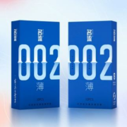 名流 玻尿酸致薄002避孕套 30只*4件